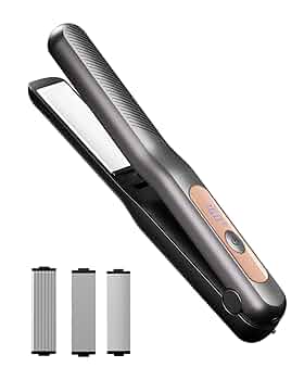 ヘアアイロン 2021 コードレス ヘアアイロン 5200mAh 大容量 充電式 ホワイト